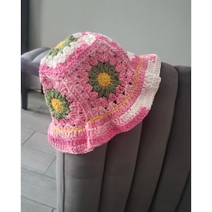 Pink Crochet Hat